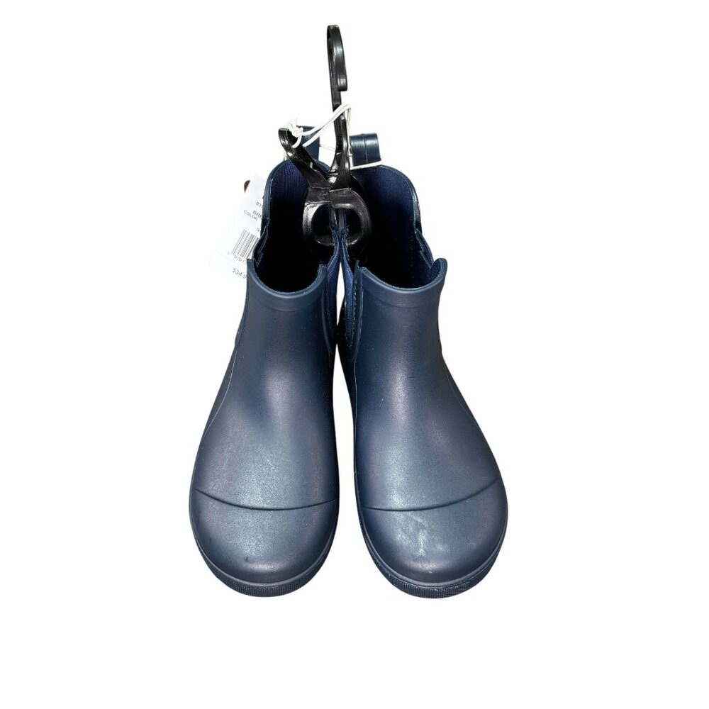 Bearpaw Kids Navy Blue Rain Boots Size 13 Slip-Resistant Waterproof Pull-On